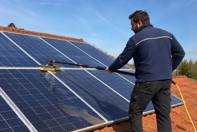Nettoyage et entretien de panneaux solaires à Damvix